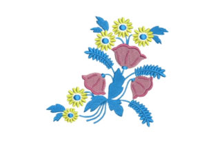 Colorful Flowers for Spring Apparel