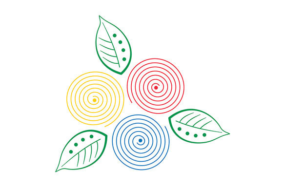 Floral Abstract Motif: A Versatile Design for Craft Fairs