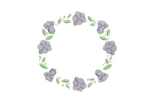 Jacaranda Frame: A Delicate Touch for Your Craft Fair