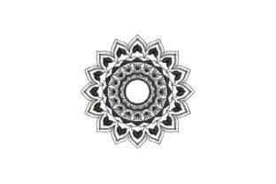Mandala Style Flower: A Delightful Embroidery Design