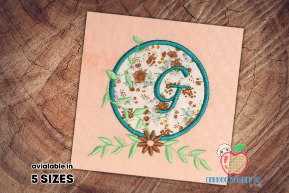 Review: Beautiful Floral Frame Applique