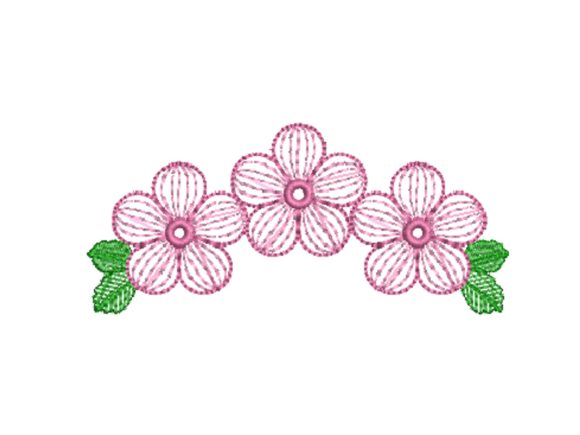 Simple Flowers: A Delicate Touch for Premium Sweatshirts