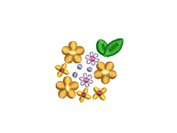 Small Flowers: A Charming Addition for Seasonal Embroidery